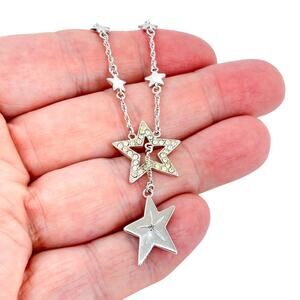 Vintage Sterling Silver 925 My Daughter You Are My Shining Star Necklace 18"